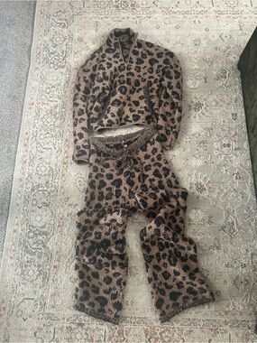 Skims Cozy Set - Leopard Print